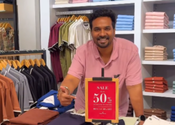 Pijush K.Roy UrboLife Raipur showcasing End of Season Sale with up to 50% off